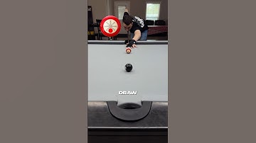 Draw shots you must know! #billiards #pool #8ballpool #tutorial