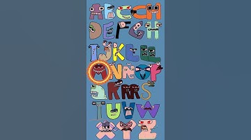 Different alphabet lore song #alphabetsong #alphabetlore #shorts