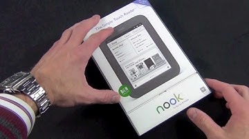 Nook Simple Touch - Limited Edition $79 (White): Unboxing