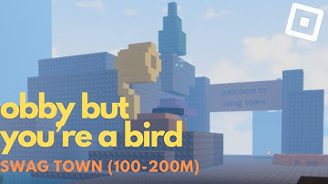 obby but you’re a bird (100m-200m) | Roblox