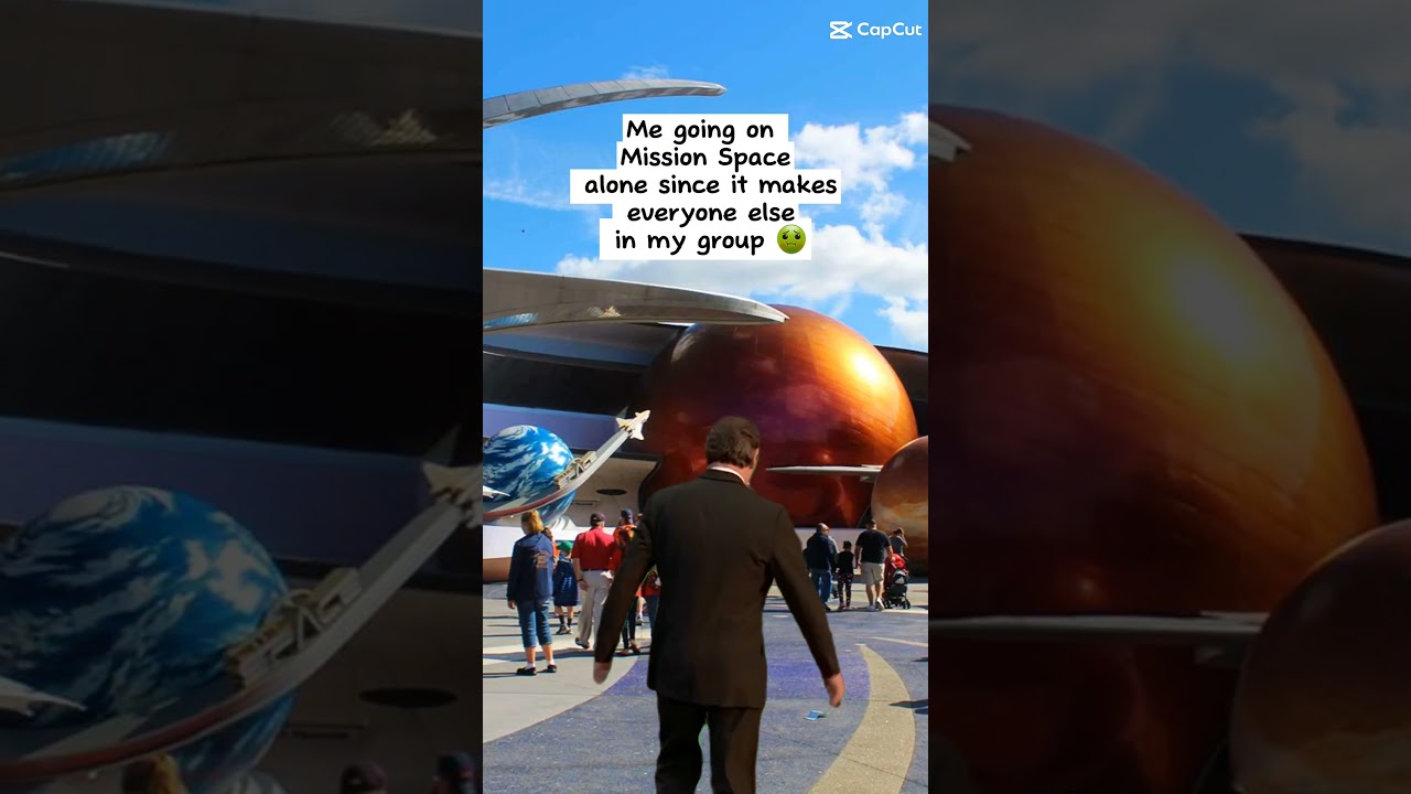 Ahh mission space.. you always smell a little like vomit lol. 