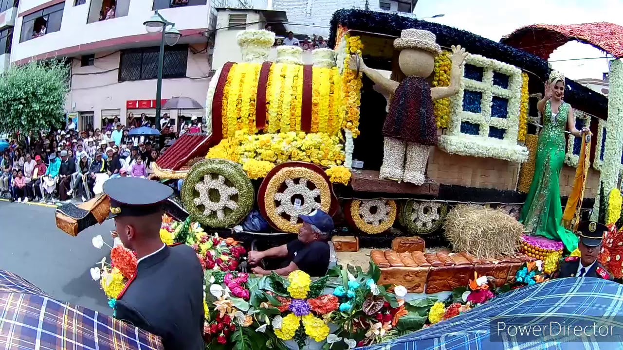 Carnaval De Las Flores Y Las Frutas Ambato 2020 Youtube