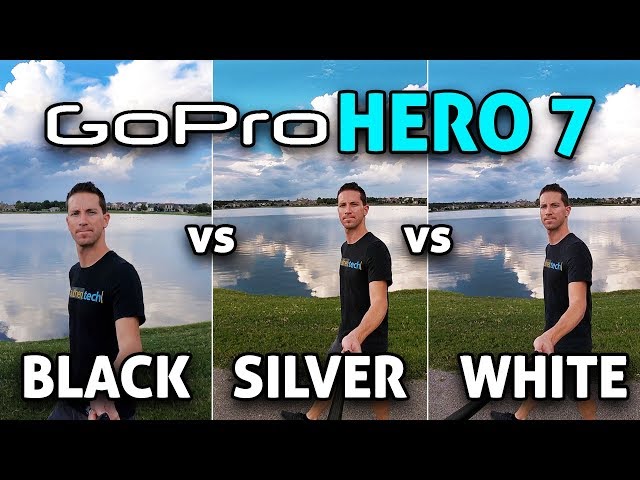 GoPro HERO 7 Black vs Silver vs White! (4K)