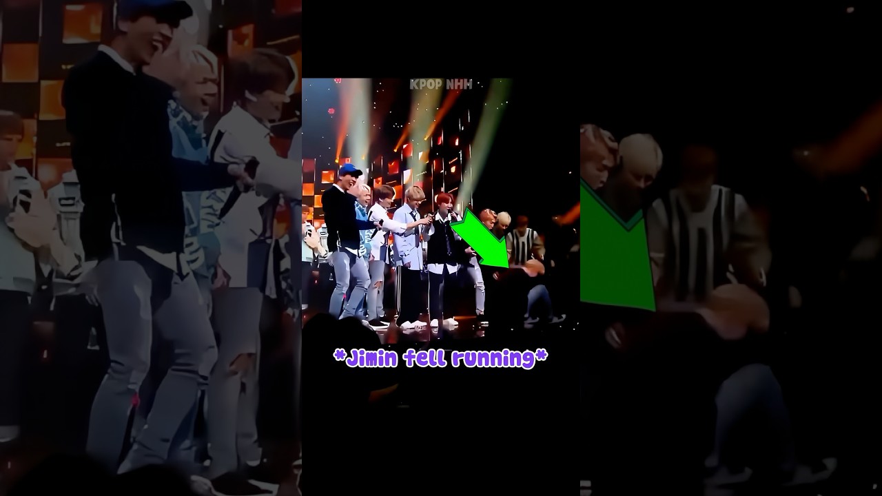 Members Reaction When Jimin Fell On The Floor 😭😂 