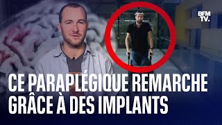 Suisse: ce paraplégique remarche grâce à des implants, une première mondiale_copy