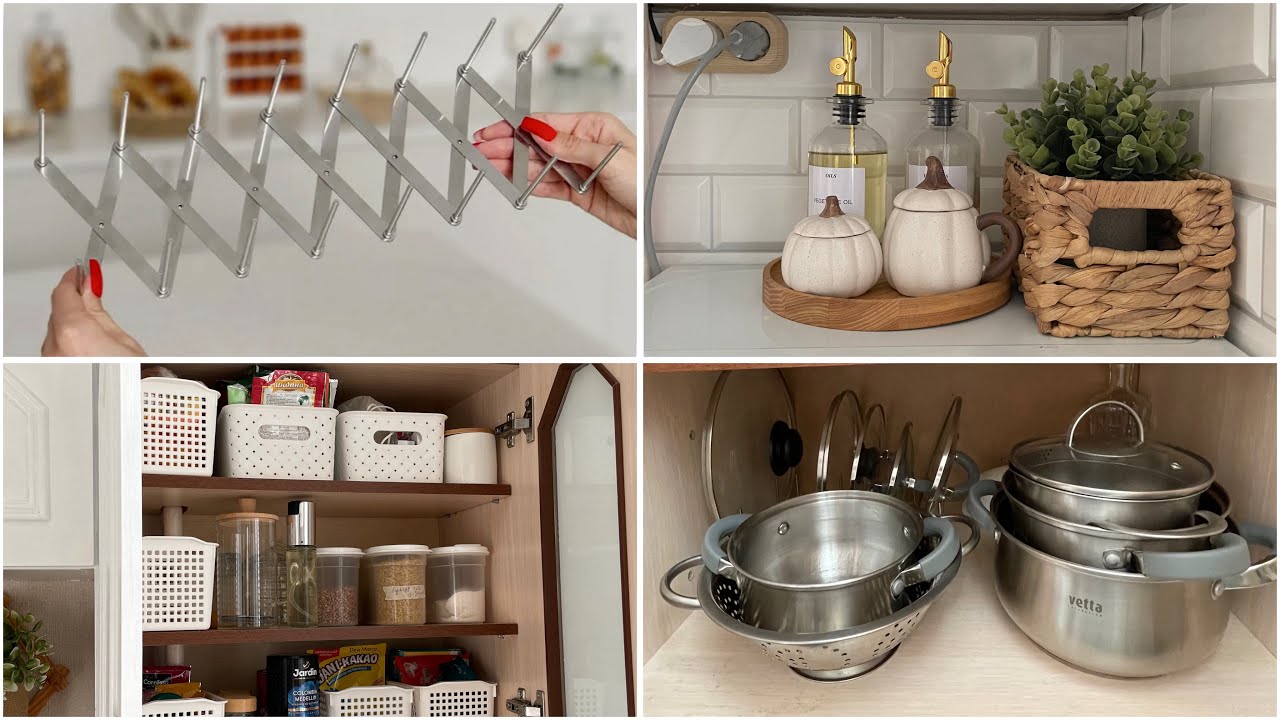 ХРАНЕНИЕ НА МАЛЕНЬКОЙ КУХНЕ, организация хранения на кухне 