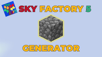 COBBLESTONE GENERATOR IN MINECRAFT SKYFACTORY 5 TUTORIAL