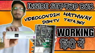 How Satellite TV Set Top Box Works | Inside STB | How to crack Set Top Box cable TV in Hindi |