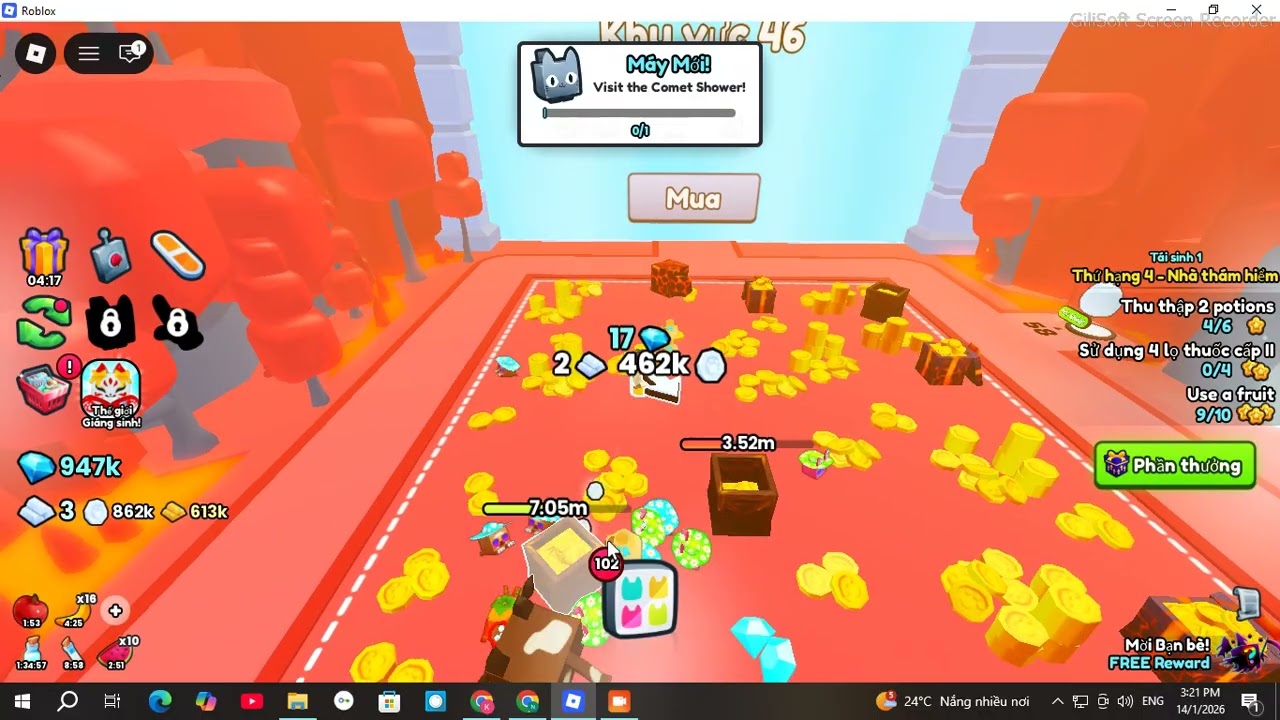 Nhi Chơi Roblox Pet Simulator 99 Phần 2