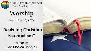 Resisting Christian Nationalism (September 15, 2024)
September 15, 2024 service for the First Unitarian Church of Salt Lake City, with lay minister Henry Whiteside and guest musicians Liam Harper and Reese Harper. Rev. Monica Dobbins sermon addresses the origins and consequences of the far-right, white supremacist movement known as Christian nationalism, a movement historically linked to white Evangelicism and racist ideology in the United States. While critiquing the ideologys impact on the nations social and political institutions, Rev. Dobbins draws an important distinction between Christian nationalism and Christianity as a whole, cautioning against conflating the specific racist ideologies of Christian nationalism with the broader range of religious practices within Christianity. She calls on us to resist the divisive, anti-democratic influence of white supremacist ideology through anti-racism, through support for greater inclusivity in our institutions, and by committing to uphold democratic principles in our everyday lives.
ORDER OF SERVICE
00:00 π΅ Introduction: We Will Go Out In The World β music by David Owens
01:00 π΅ Prelude: Sunday Morning by Reese Harper, piano
02:54 Welcome & Announcements β Rev. Monica Dobbins
09:28 Chalice Lighting β Rev. Monica Dobbins
10:48 π΅ Opening Hymn: # 113, Where Is Our Holy Church? β words by Edwin Henry Wilson (American, 1898-1993); music: from Genevan Psalter (1551); adapted by William Crotch (English, 1775-1847)
12:26 Lay Minister: Henry Whiteside
17:50 π΅ Interlude: Six Petits Duos, Op. 48, No. 1, I: Allegro, by Ignaz Pleyel (Austrian, 1757-1831) β Liam Harper, violin; accompanied by Reese Harper, piano
20:16 Meditation β Rev. Monica Dobbins
25:18 π΅ Meditation Response: Where Is My Mind? by Frank Black (American, b. 1965) β Reese Harper, piano
28:44 π΅ Song of Gratitude: # 1010, βWe Give Thanksβ β words & music by Wendy Luella Perkins (Canadian, b. 1966); led by Rev. Monica Dobbins
29:20 Offertory β Rev. Monica Dobbins
30:07 π΅ Doxology: From All that Dwell Below the Skies β words: composite based on Isaac Watts (English, 1674-1748); melody: Old Hundredth from Genevan Psalter (1551)
31:19 Sermon: Resisting Christian Nationalism β Rev. Monica Dobbins
51:48 π΅ Closing Hymn: # 134, βOur World Is One Worldβ β words & music by Cecily Taylor (English, 1930-2018)
53:59 Closing Words β Rev. Monica Dobbins
55:11 π΅ Postlude: Ashokan Farewell by Jay Ungar (American, b. 1946), from Ken Burns documentary miniseries The Civil War β Liam Harper, violin; accompanied by Reese Harper, piano
58:12 End Credits
Rev. J Sylvan, Senior Minister
Rev. Monica Dobbins, Assistant Minister
Amanda Esko, Director of Religious Education
David Owens, Director of Music
Stefanie Park, Administrator
Tristan Moore, Audiovisual Director
π First Unitarian Church of Salt Lake City
β Website: https://slcuu.org/
β Facebook: https://www.facebook.com/firstuuslc/
β Instagram: https://www.instagram.com/firstuuslc/
β YouTube: https://youtube.com/FirstUUSLC/
π All of First Unitarian Churchs programs depend entirely on the generous contributions of our members and friends.
β Donate: https://slcuu.org/give
π¬ Related video topics from First Unitarian Church
β https://www.youtube.com/playlist?list=PLouELW-J6FZbbZvVRdb9M9HKzqT9D3pFC
β Race Issues: https://www.youtube.com/playlist?list=PLouELW-J6FZY8BTETYahajVsjydBDKtj8 Resisting Christian Nationalism (September 15, 2024)