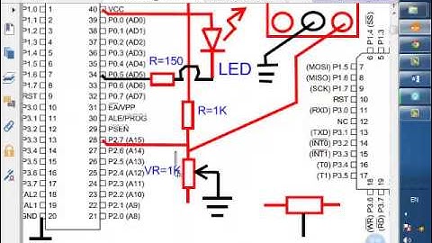 โวลท์ลอจิกLOGICในAT89S51