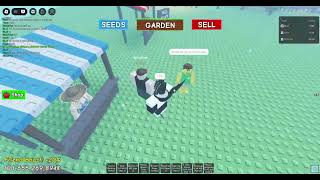 Trolling My Friend In Grow A Garden