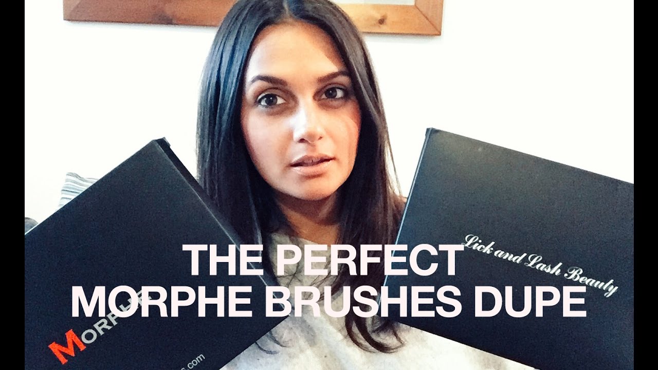 THE BEST MORPHE BRUSHES 350 DUPE YouTube