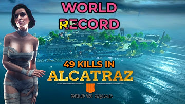 WORLD RECORD 49 KILLS IN CODM ALCATRAZ 4K MAX GRAPHICS👍 #codmobile