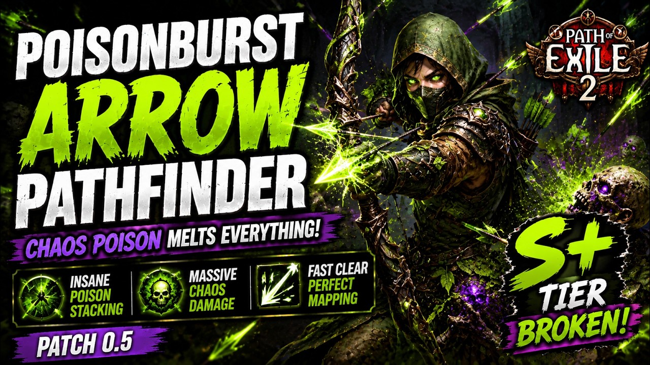 POISONBURST ARROW PATHFINDER BUILD GUIDE | POE 2 PATCH 0.5
