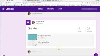 How to Publish Student Writing Using Google Classroom