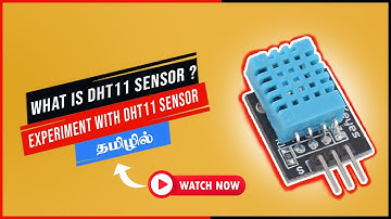 HOW TO INTERFACE DHT11 SENSOR INTO ARDUINO IOT CLOUD | தமிழில் | in Tamil