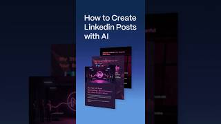 Create LinkedIn Posts in Seconds with AI