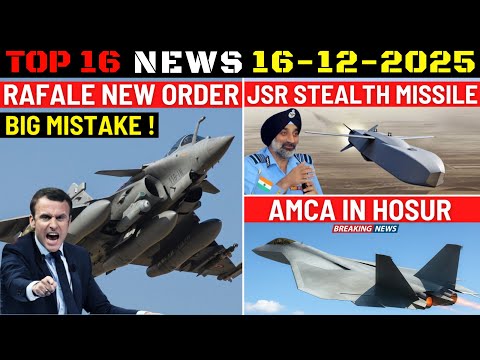 Indian Defence Updates : Rafale Order Mistake,AMCA in Hosur,JSR Stealth Missile,1500 Km Kalibr Offer
