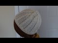 Crocheted Cable Hat/Beanie