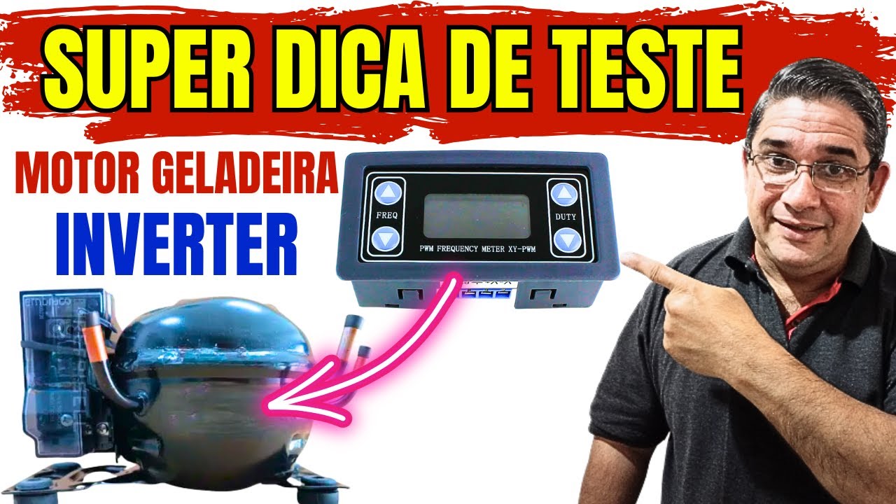 Como Testar Motor de Geladeira Inverter