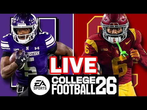 Northwestern at USC - 11/7/25 Simulation (EA College Football 26)