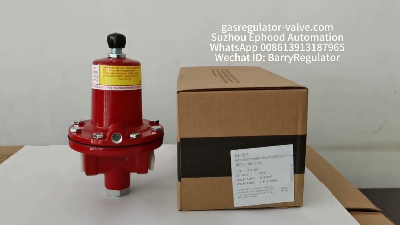 64-222 64-35 High Pressure LPG Fisher Gas Regulator
