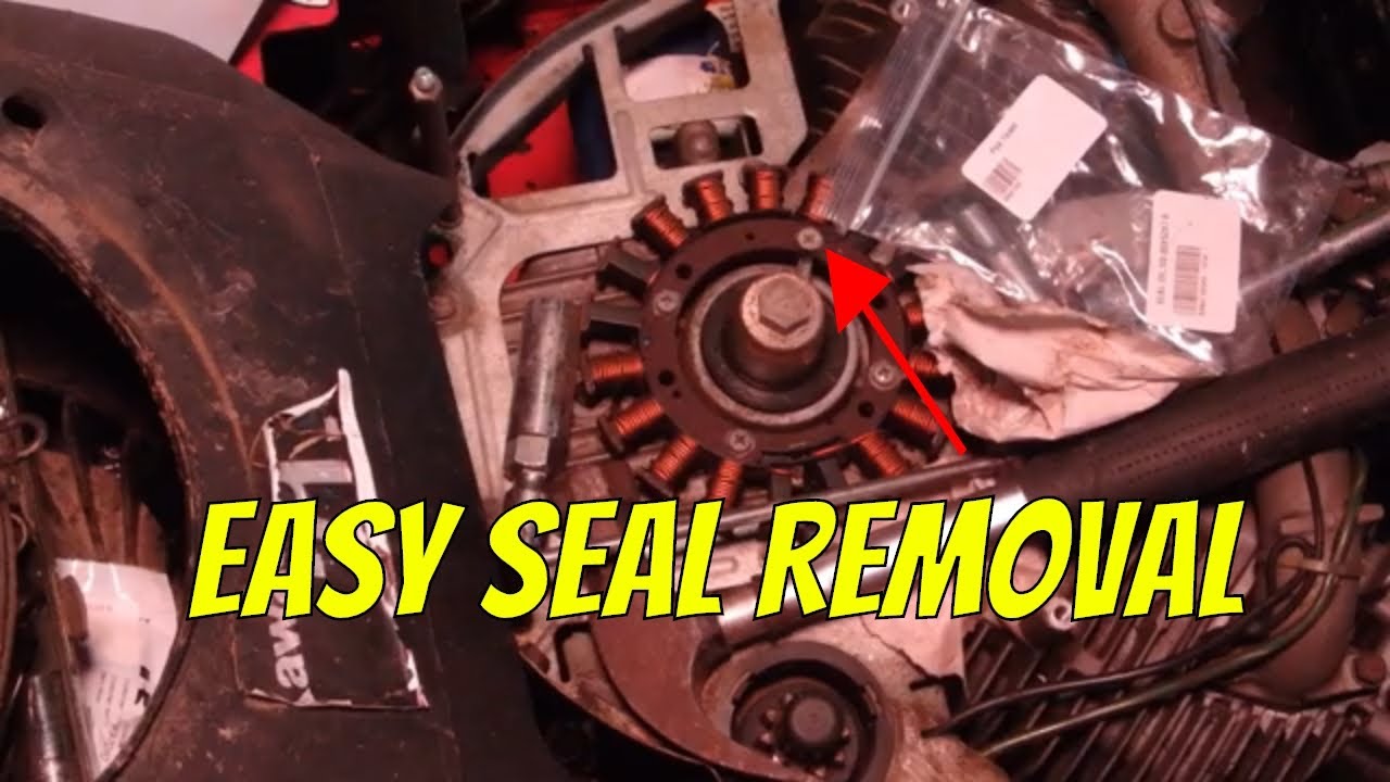 Kawasaki FH641V Oil Leak Repair Part 3 Upper Crankshaft Seal YouTube
