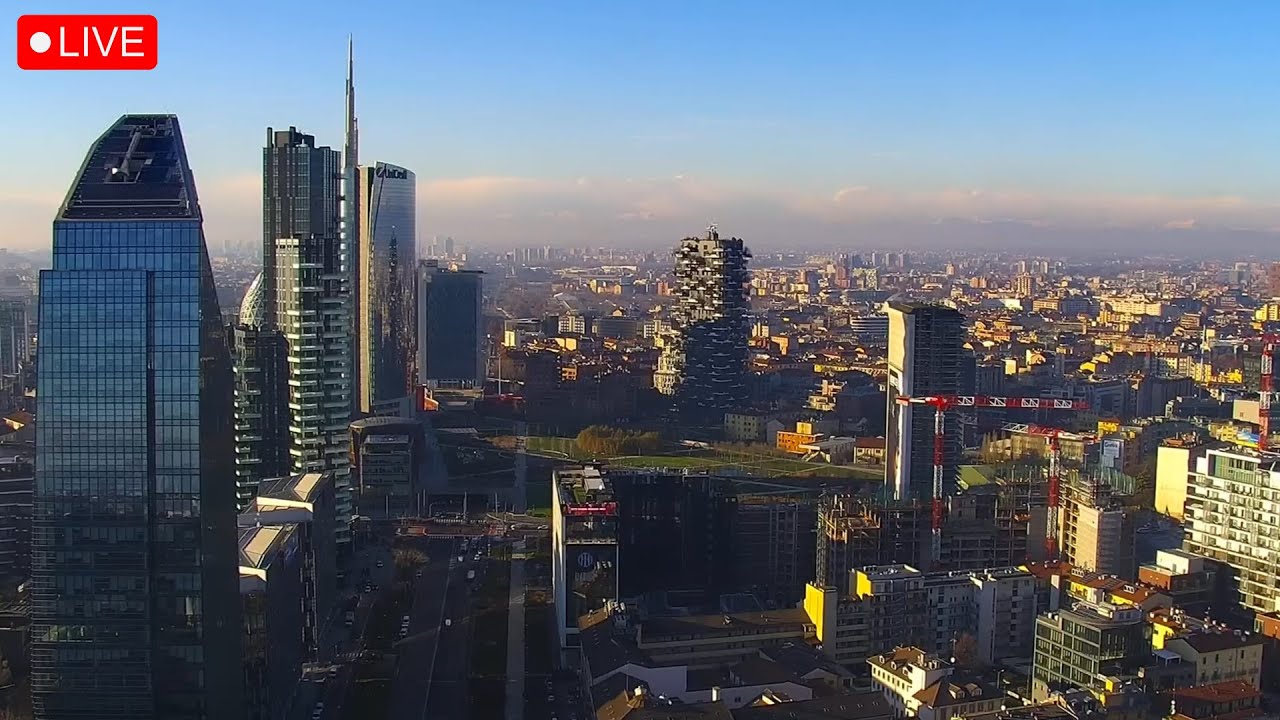 immagine della webcam nei dintorni di Milano Ortles: webcam Milano Porta Nuova