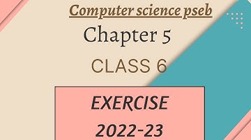 #Bestofminds #class 6#2022-23#latest syllabus PSEB#computerscience #chapter 5 mspaint part2 exercise