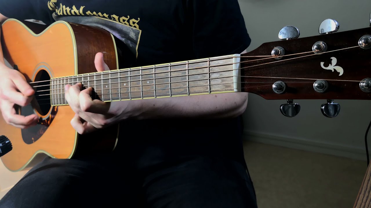 Dude I totally miss you - Acoustic solo