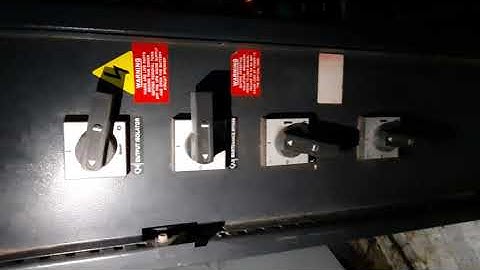 Emerson 60 KVA UPS 7400M 60 KVA Operating