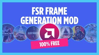 FSR 3 *DOUBLED* My FPS in Games! (How To Install FG Mod)