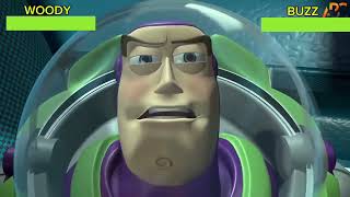 Woody Vs Buzz Fight Scene Health Bar