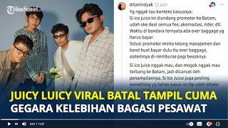 JUICY Luicy Goes Viral for Canceling Batam Show Over Excess Baggage, Faces Netizen Backlash