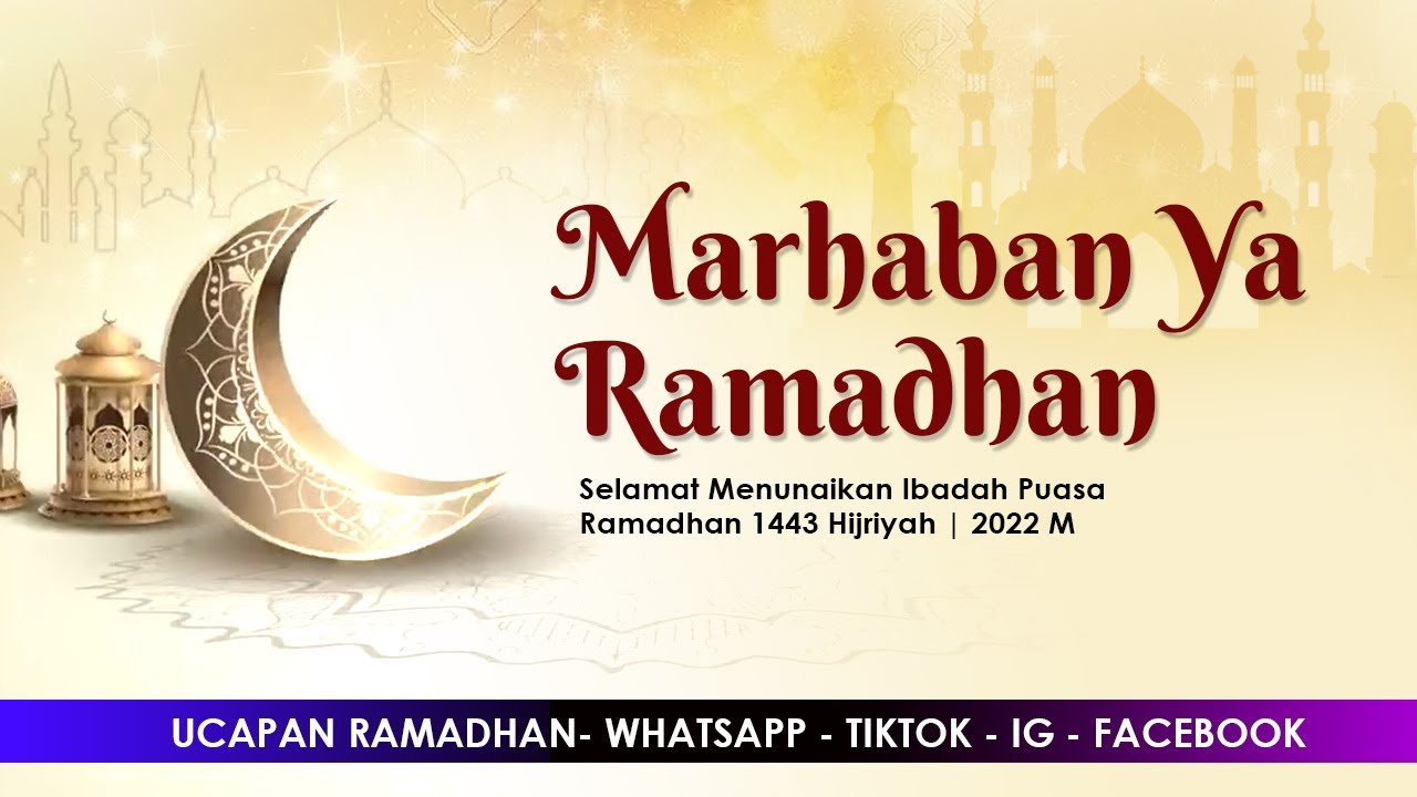 Ucapan ramadhan 2022