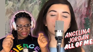 Angelina Jordan Cover | John Legend All of Me Cover | First Time Watching | Reaction