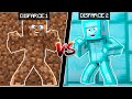 Minecraft: DISFARCE DE TERRA VS DISFARCE DIAMANTE - (Esconde-Esconde)