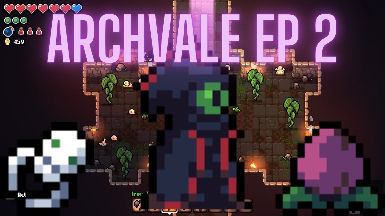 Completing the First Dungeon in Archvale