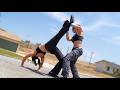 Ultra High: Gymnastics Girl vs Chain Girl (Fight Scene) | Dragon Phoenix 4K Remastered
