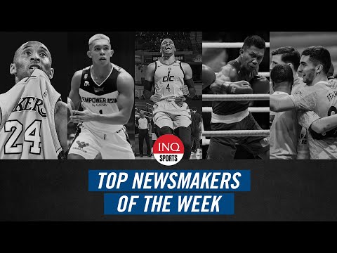 Sports Newsmakers (May 10-16): Kobe, Thirdy, Westbrook, Eumir, Man City