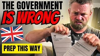 ⚠️ Goverment Advice Will Not Be Enough - UK Preparedness Guide