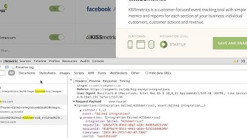 Debugging Javascript Tracking in the  Chrome Console