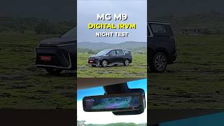 Mg M9 Electric Mpv - Digital Irvm Night Test Autox