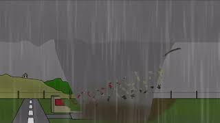 Wedge tornado FlipaClip animation 