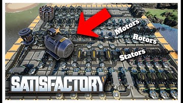 EFFICIENT Mid-Game MOTOR Factory | Satisfactory Update 8