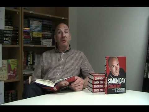 fiction books Simon Day reads out an extract from Comedy and Error