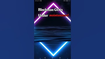 Blockman GO Is Under Maintenance⁉️😧 #blockmango #bmgo #shorts
