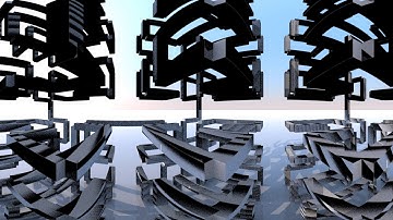 Lindenmayer System,  Inside an  Hilbert Curve. (3D 360 VR)