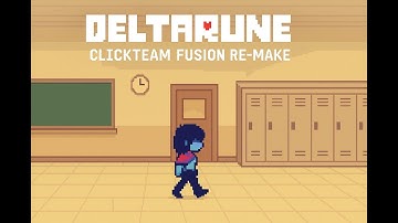 DELTARUNE: Clickteam Fusion-Re-Make | opening Gameplay Scene